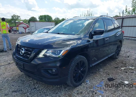 2018 Nissan Pathfinder Sl z USA, uszkodzony, nr VIN 5N1DR2MM2JC655224